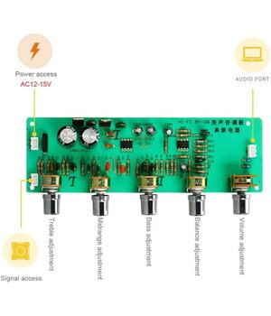 HiFi priekšpastiprinātāja plate Bass Mid Treble Balance Volume regulējams, BY-08

 ABA111+3.jpg