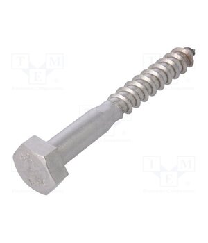 1266640 Screw; for wood; 10x80; Head: hexagonal; none; 17mm; DIN 571; BN 704 RqjFNUGz4POqm64Y7bOJILmAJwWmLQH7RCFIOgf7Wik
