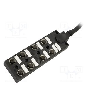 DB12-5A8CAB-DPS7B10 24V; PIN: 5; with LED,with lead; 2A; Transition: splitter; IP67; 10m qdpLCIaydqbo-WR9TSpmUP2sN0w_EjBgQoepjfsm1X8