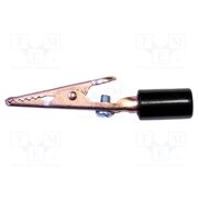 BU-60CHS-0 Crocodile clip; 10A; black; Grip capac: max.7.9mm aqoBAOTNBkWucHq1bNCL6akU_8KbKF2ssnh7hT0NQKA
