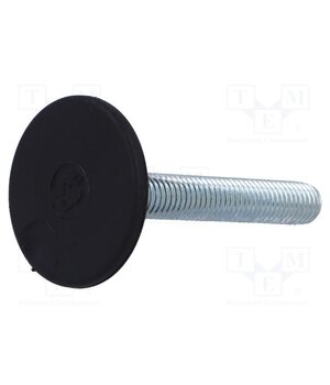 431045 Foot; rigid,with lever; Base dia: 40mm; M10; technopolymer PA rSuXDfhCHOTZ3oPyGGJuza8gamz5iqZZ0mx_i0TUkIU