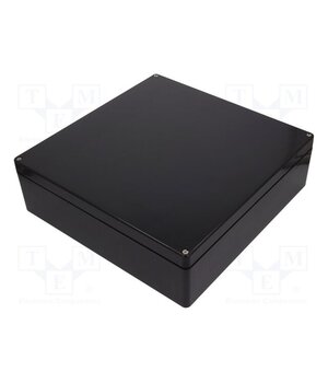 GJB-405400120BK Enclosure: multipurpose; X: 400mm; Y: 405mm; Z: 120mm; polyester xn0nrHVdpLFLFS3zbWTiNHcY2hP_AAubiryf-wwCy7k