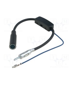 A9609 Cable; DIN socket,DIN plug; straight; 0.3m; 12VDC; AM gain: 20dB zz6S3aN0RUioXCQJxjnvVruxDfmEG8JfPTD0rV4LHyo