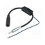 A9609 Cable; DIN socket,DIN plug; straight; 0.3m; 12VDC; AM gain: 20dB zz6S3aN0RUioXCQJxjnvVruxDfmEG8JfPTD0rV4LHyo