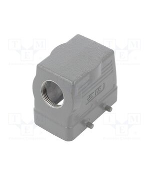 H10B-TS-M25 Enclosure for connectors: HDC; size 4; for cable; angled; M25 5vJfILHAUGyeOe71UyRQExGwX2kcgSTjxbrOLyHSZfk