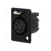 710-0400 Connector: XLR; socket; female; 10A; 50V; PIN: 4; straight; soldering iuikc32W3p91lM1fEXC0N_3feCpTCZTHhi_31wkJV9E