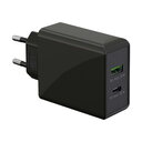 FAST CHARGER USB-C PD 30W 3A black A+C
