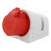 114-6 Connector: AC supply 3-phase; socket; female; 16A; 400VAC; IP44 UQuZy9bnsPliqYMvKmqwFbLf1aeJRewHyLTkyrO6W5A