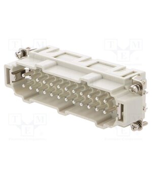 93601-0295 Connector: HDC; contact insert; male; GWconnect; PIN: 24; 16A; 500V ZPiLj1pyTBFwhyFiUtq2cxjbnN3uQSDlefPp_nmds4Q