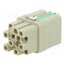 09120123104 Connector: HDC; contact insert; female; 10A; 400V; Han Q; PIN: 13 A8oPz_Tyou8VkppEN0B0KaLdXHv_QLU61-9-tfcGDGs