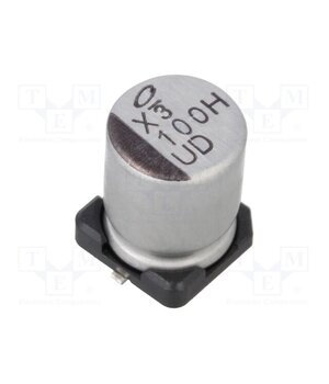 UUD1H101MNL1GS Capacitor: electrolytic; SMD; 100uF; 50VDC; Ø8x10mm; ±20%; 5000h OeMukgi1VHLGxFUTqn_0T96Ik_NRyJtWVfrHmVTv-Sw