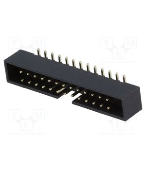 DS1014-26MF1BXB-B Connector: IDC; socket; male; PIN: 26; vertical; SMT; 2mm; 2x13 ymdZAxC2mbl16DxEptQiKfbTvFXfHhfVCxZhinH2st0