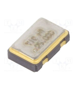 OSC25M-3.3I/S5 Generator: quartz; 25MHz; SMD; 3.3V; ±50ppm; -40÷85°C; 5x3.2x1.3mm MBUy-T14REBjO-fbRSdMGYAEuoNAXkQDx3tgG1qE7RE
