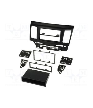 99-7011 Radio frame; Mitsubishi; 2 DIN; black I3dCmpFOsbFRdQL-GutX517kIaxKHSweppCMsiHXFec