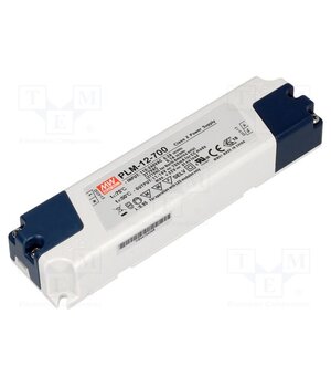 PLM-12-700 Power supply: switching; LED; 12.6W; 11÷18VDC; 700mA; 110÷295VAC DEom0b5YzjaHrVYxEiqWS4-KTHWFfp26BaXBO4k_fgA