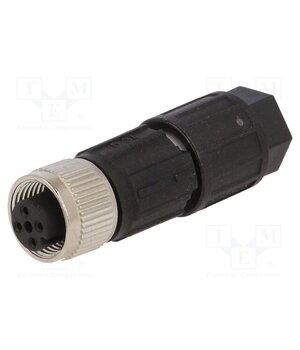 22260131 Connector: M12; plug; PIN: 4; female; straight; IP65,IP67; IDC; 4A P3IpT7A1qAvIXT3XK6twvIpZ-ylMmsrfEQ54J2G2zUs