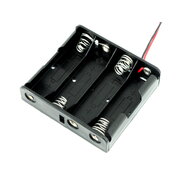 BATTERY HOLDER for 4x AA / 4x R6