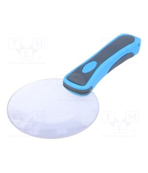 GS-366 Hand magnifier; Mag: x2; Lens: Ø88mm; Illumin: LED rTgEIApiiGNW11QnbDmbQfx7Q8HXpTtw3OCK9Cpt_4g