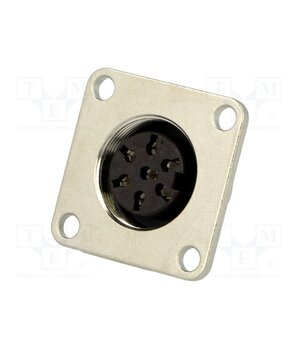 C09131T0071002U Connector: M16; socket; female; PIN: 7; 5A; 100V; C091D; soldering U7KmuSDVemDn49WYtVYS4-e5pn2hiV1OztD7W07n-PQ