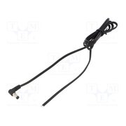 A21-TT-T050-150BK Cable; 2x0.5mm2; wires,DC 5,5/2,1 plug; angled; black; 1.5m Hy84Mbmop8hM7zroSUVbnT7zBdATWA_wp8xTJxQKQtM