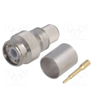 J01010A0052 Connector: TNC; plug; male; straight; 50Ω; crimped; for cable; PTFE TQ-qNAAm--iU64cG2ux_TVhYO-uaZf0xCb9bAEjJces
