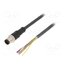 AB-C8-M12MS-2,0PUR Cable: for sensors/automation; M12; PIN: 8; straight; 2m; plug; 4A 4xHXEwwzhNiJUpFqN0zXejF3YRyj1jhG3faT3L1u7RQ