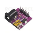 Maitinimo modulis Uiš:5V, 3.3V Uin:5-12V, CJMCU, su DC ir mini USB lizdais