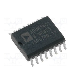 ADUM1401BRWZ IC: interface; digital isolator; 1Mbps; iCoupler®; 2.7÷5.5VDC; SMD LBwnnRNT2yQLTA11eAJArITOLqgKGp2DF75BJJmzVKk