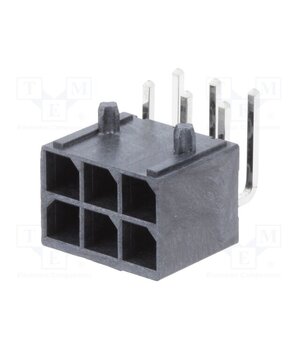 76825-0006 Connector: wire-board; socket; male; PIN: 6; Mega-Fit; angled 90° 2YgcDTVWggFDz3Lyjf6tmEqNJMu1iH7b_x7LvbNz8Vo