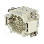 CDSM 09 Connector: HDC; male; CDS; PIN: 9; 10A; 400V; 9+PE; size 44.27 WrFh36gpJQ4TyuTS7FRsVBjhJGVkO8OJvJTSK4kBqMU