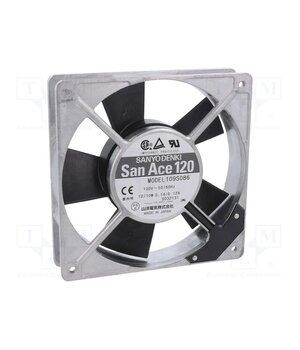 109S086 Fan: AC; axial; 120x120x25mm; 66m3/h; 24dBA; ball; 1400rpm; 100VAC 6Bm7GMLZXYTALFT5oT2NPCmpkCVvL8Oy1WXAc1jYlXE