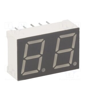 KW2-391AVA Display: LED; 7-segment; 10mm; 0.39"; No.char: 2; red; 24÷48mcd H-yOfALHtnrFCu39YiNVh8_0fkJMeL--6pkdjw0BHn8
