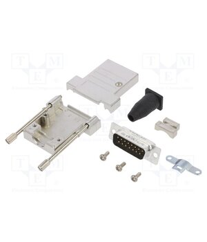L17DTSL15-RG-LJS-T+L717SDA15P Connector: D-Sub; PIN: 15; male; straight; soldering; for cable kcVfthtbqKnrvmPl_JrbiuAayZLzHhsEAxwq7VioaSc