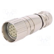 PXMBNI23FBF12ASC Connector: M23; plug; PIN: 12; female; soldering; for cable; IP67 KRURmXOAdehmemQ9WaFF2z5XsHI_F7ZuKyI765mpuBE