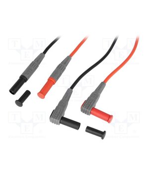 AX-TLS-005A Test leads; Inom: 10A; Len: 1m; red and black; Insulation: silicone Mp7KGdgd9NRl6xeNITG61c2AKhoLlJIvZepXnIcpkTY