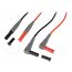 AX-TLS-005A Test leads; Inom: 10A; Len: 1m; red and black; Insulation: silicone Mp7KGdgd9NRl6xeNITG61c2AKhoLlJIvZepXnIcpkTY