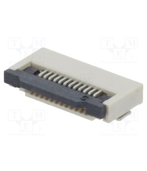 DS1020-11-12VBT1-R Connector: FFC/FPC; tinned; SMT; 500mA; 50V; PIN: 12; 500um; ZIF; 30mΩ sfd9DfcK6vFnQGU_H4Ss57orLtiXU5tMTcLXczfYk5Y