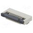 DS1020-11-12VBT1-R Connector: FFC/FPC; tinned; SMT; 500mA; 50V; PIN: 12; 500um; ZIF; 30mΩ sfd9DfcK6vFnQGU_H4Ss57orLtiXU5tMTcLXczfYk5Y