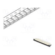DS1020-07-24VBT1A-R Connector: FFC/FPC; SMT; PIN: 24; Contacts: copper; tinned; 1mm; ZIF tr506TQiDCFANzyF9WAsB9j518Y4i-nKDrkZMM0YRmI