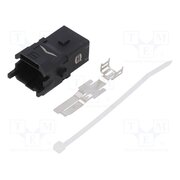 09100033001 Connector: HDC; contact insert; male; Han® 1A; PIN: 4; 3P+PE; Han D® E5QfZN3ZRlW2VzsarYu0J9xh3bF7aAcn5mmNnDtu3xA