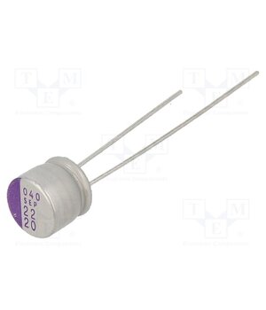 20SEP22M Capacitor: polymer; 22uF; 20VDC; THT; ±20%; Ø6.3x6mm; OS-CON SEP --E9QyjuyHea5OYyqmCAh17k3c1gN_yllJT3OnyzmMg