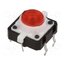 TACT-24N-F-IR Microswitch TACT; SPST-NO; Pos: 2; 0.05A/12VDC; THT; LED; red; 2.45N uJ-PgjNYYLzujX5c_lzdOyQuzAw6YbJpZ62HKjbx9bM