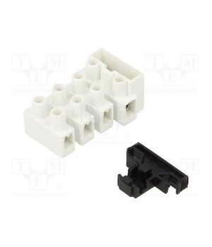 BM974CS Connector: terminal block; 450V; with wire protector; white uo5PSYZ4UnBs3WDXaNfIqGMNVX8Wdp7nzwK8GeZd3OI