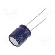 ECA1HM221 Capacitor: electrolytic; THT; 220uF; 50VDC; Ø10x12.5mm; Pitch: 5mm HwWSMdFD1p8MyxMttNcfATf3IEXsUcTqgqYPppUT3RY