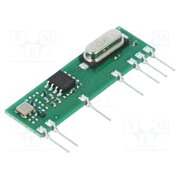 650201471G Module: RF; AM receiver; AM,ASK; 433.92MHz; -109dBm; 5VDC; 4.3mA pOh2bYBUXLKPPqMoRQ2OC2lZ5fm69VXQg3DBvLQluiE