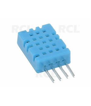 Temperatūros ir santykinės drėgmės jutiklis DHT11, 20-90% RH, 0...+50°C CJJ0070.jpg