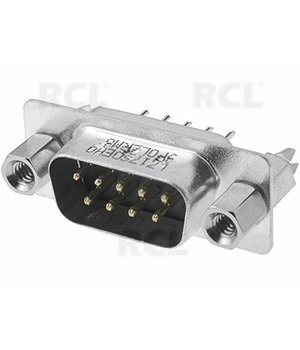 D-SUB  9pin kištukas  lituojamas, tiesus, AMPHENOL CJK009_AMP.jpg
