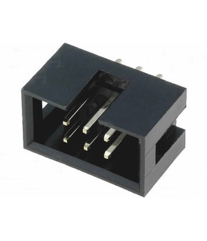 JUNGTIS IDC kištukas 6pin 2.54mm, lituojamas,  T821106A1S100CEU Amphenol CJK7306_AMP.jpg