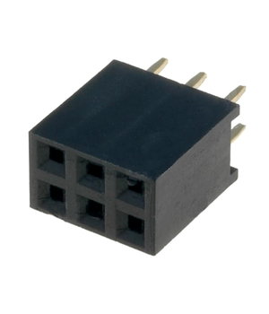 SOCKET 2x3pin 2.54mm, 3A 250VAC, soldered CJL4032.jpg