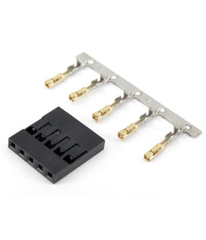 SOCKET 1x 5pin 2.54mm for Wire, 3A 250VAC, + contact set CJL4051L.jpg